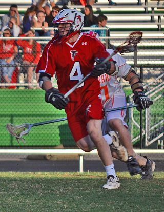 Senior Zach Chrisinger is a member of the 2013 district champion boys lacrosse team. The team clinched their first district title after defeating Kettle Run. 