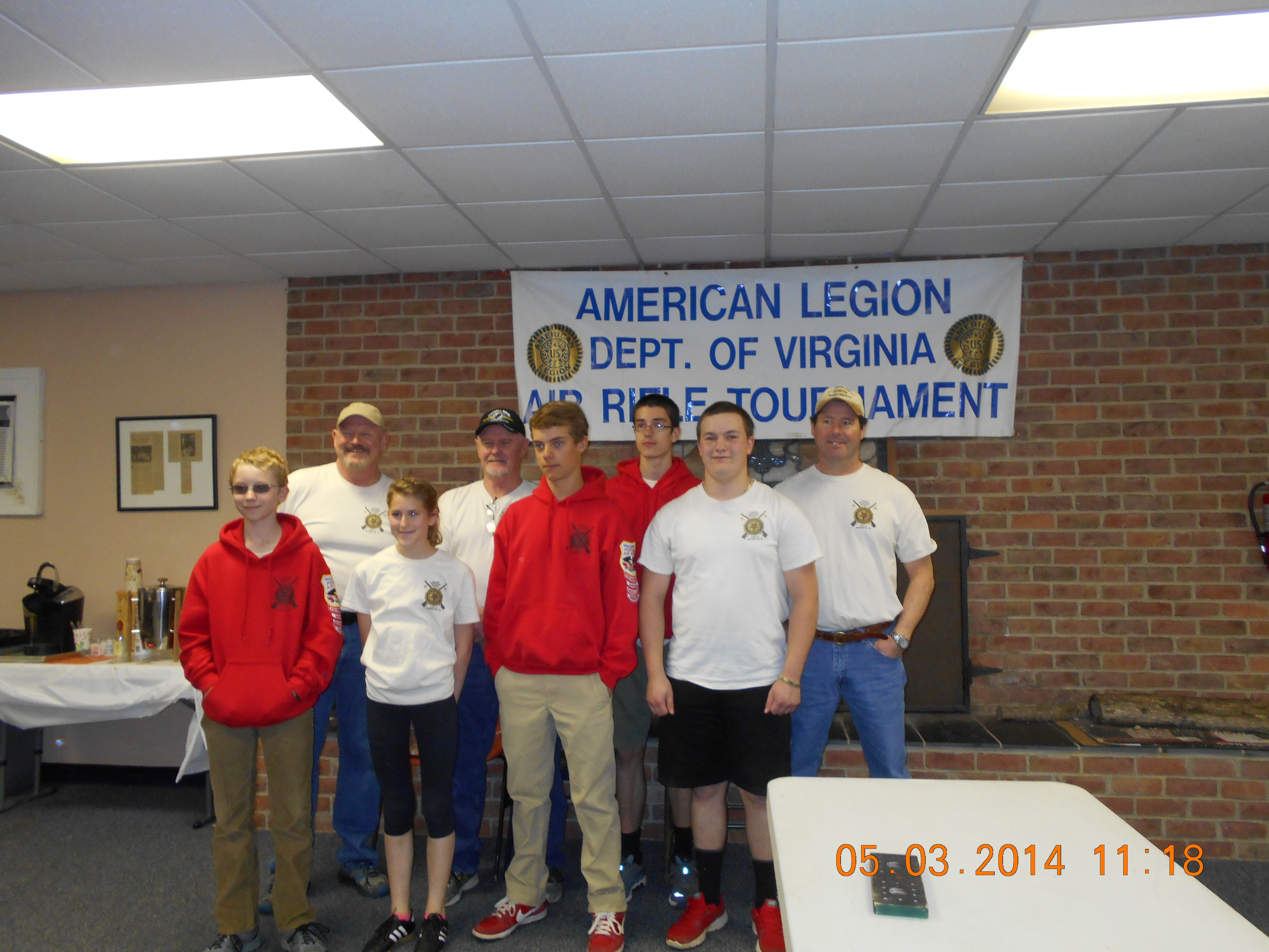 2014 Post 72 State Team-Rifle Comp.-Hardy & Oravec