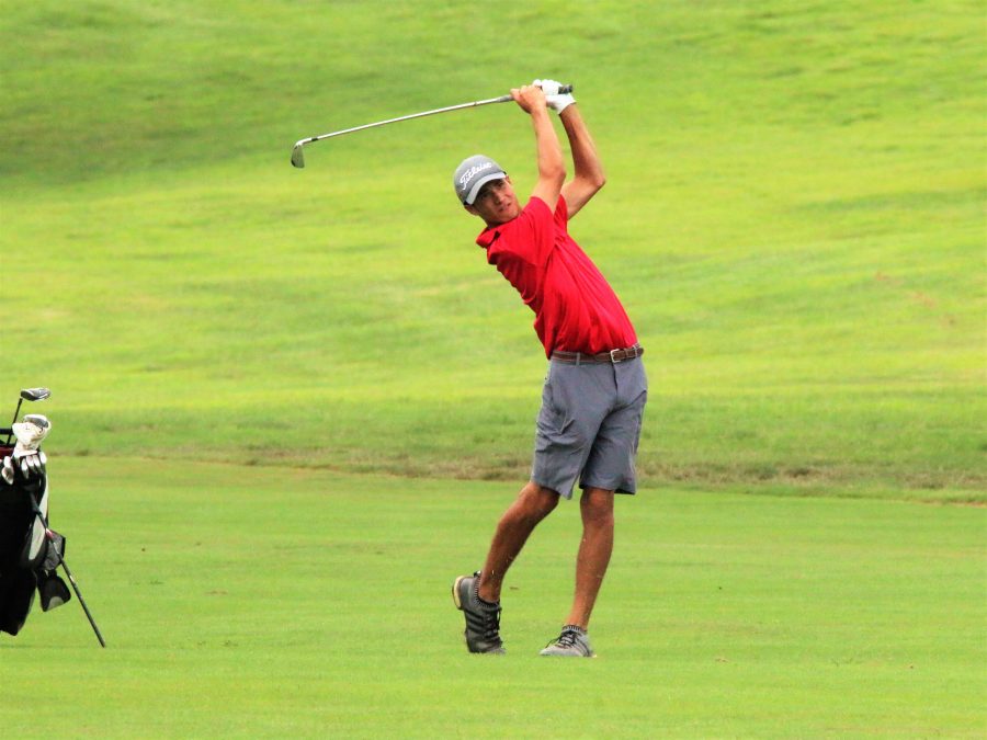 Bryce Leazer participated at the 4 Region C meet at the Loudoun Golf and Country Club. 