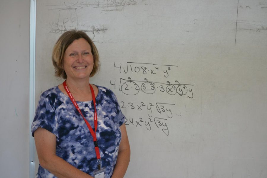 Kim Rainess goal is to help her students see the beauty within mathematics.