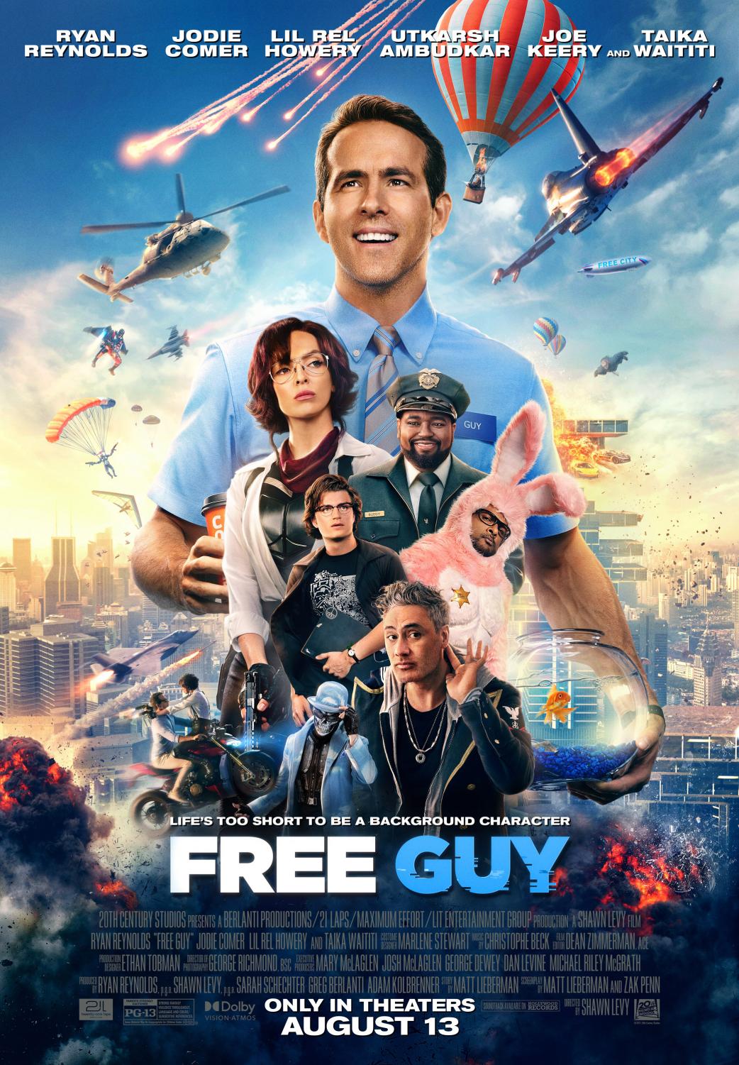 Free Guy Review: Ryan Reynolds and Jodie Comer Give Uneven Script