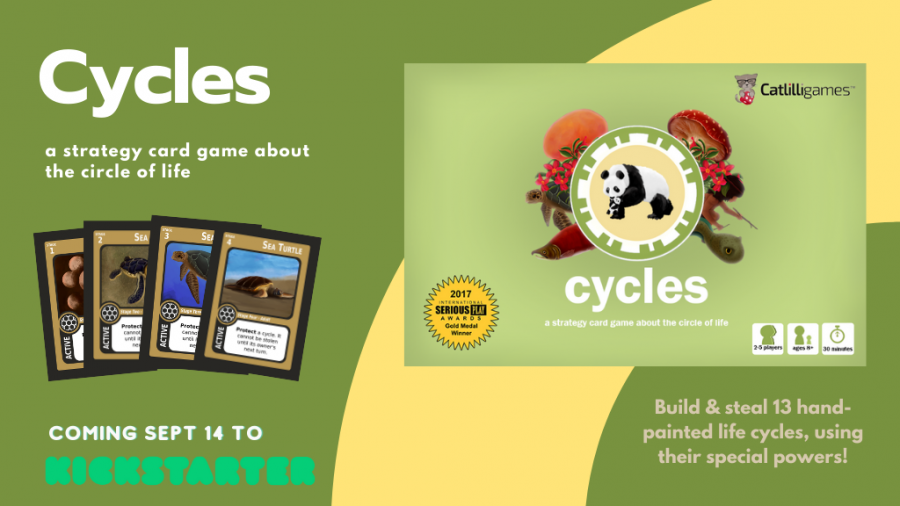 Catherine Croft launched her first game, “Cycles,” to Kickstarter on September 14.