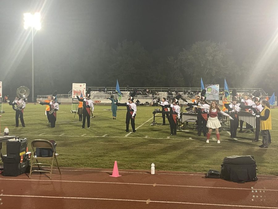 The marching band performs the “Phineas & Ferb do a Half-time Show” in September.
