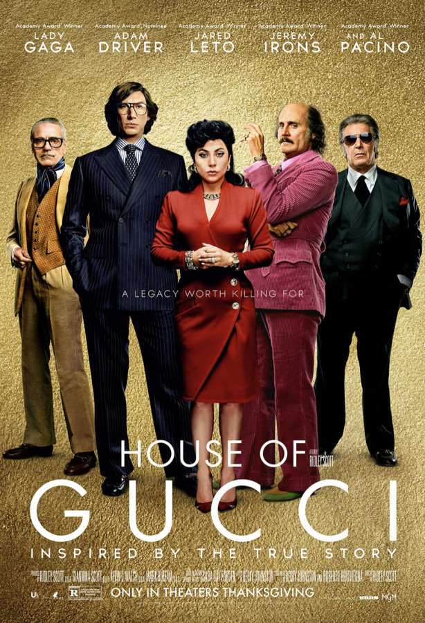 House of Gucci features the true and scandalous story of the murder of Maurizio Gucci.