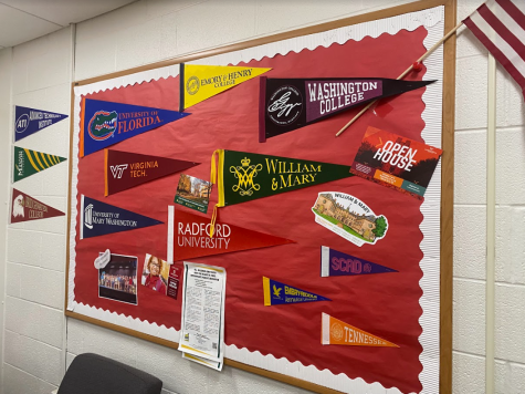 Many colleges are promoted to FHS students.