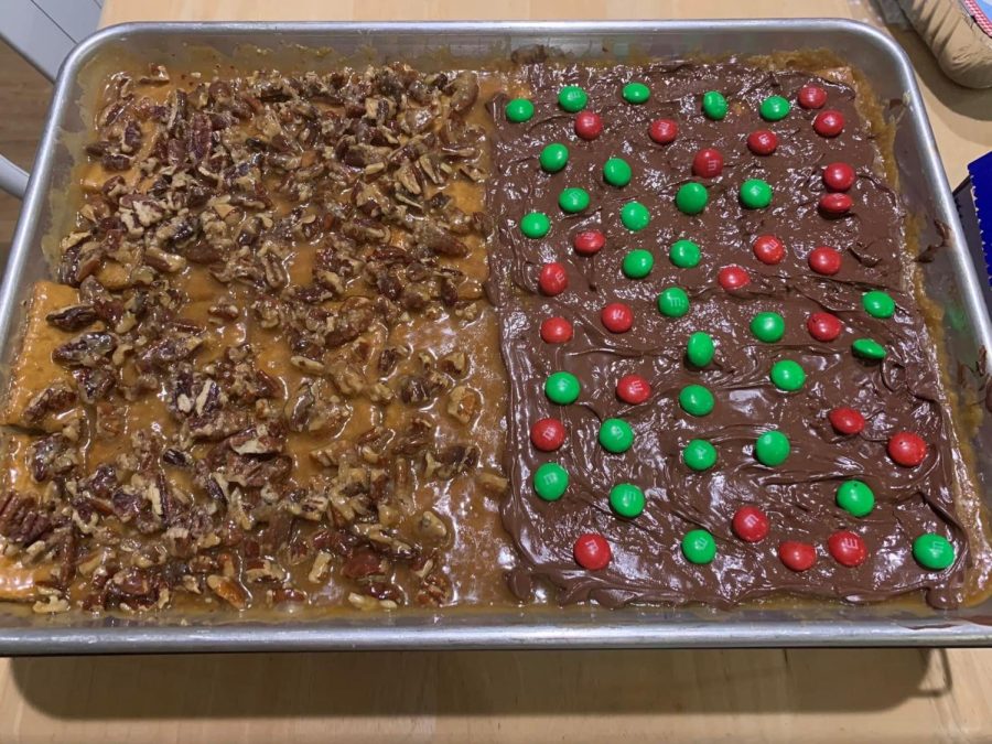 Holiday Graham Cracker Toffee is one of the best desserts to make during the holidays.