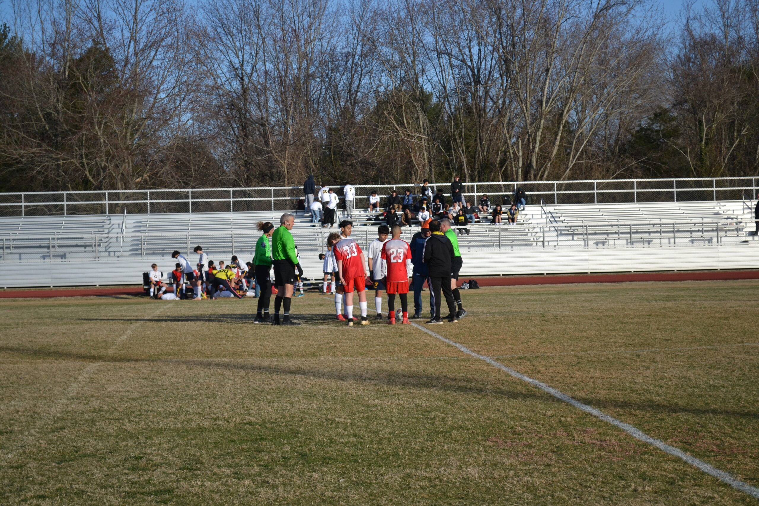 Boys Soccer JV scrimmage on March 5, 2022.