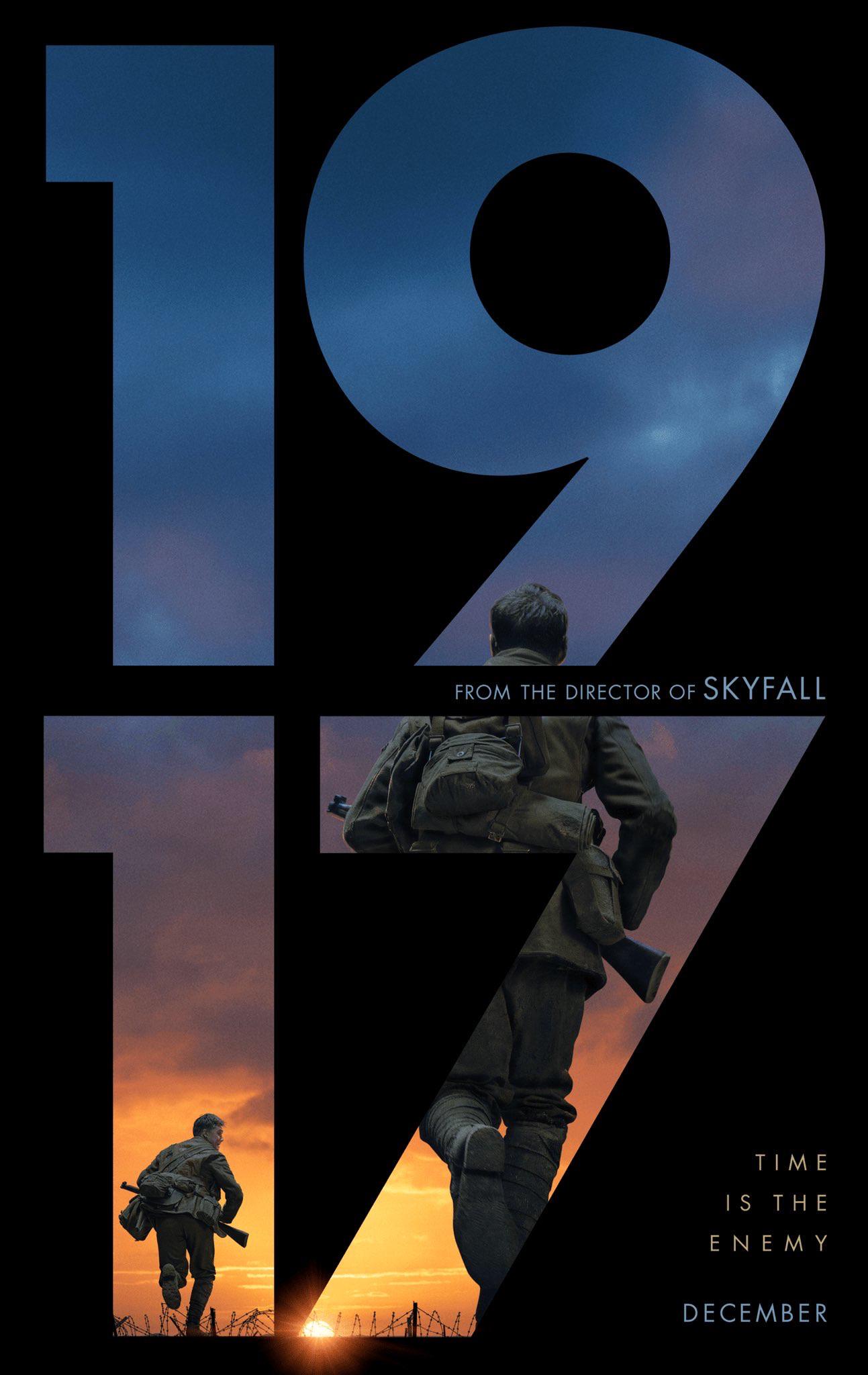 1917 is a World War I movie that shows an expedition of two young British Corporals to save 2 Battalions worth of men from certain death.