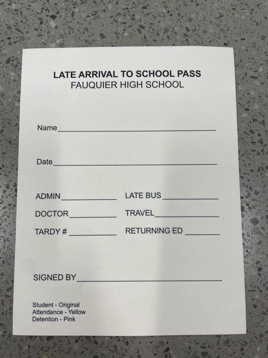 Students+get+tardy+passes+for+late+arrival.
