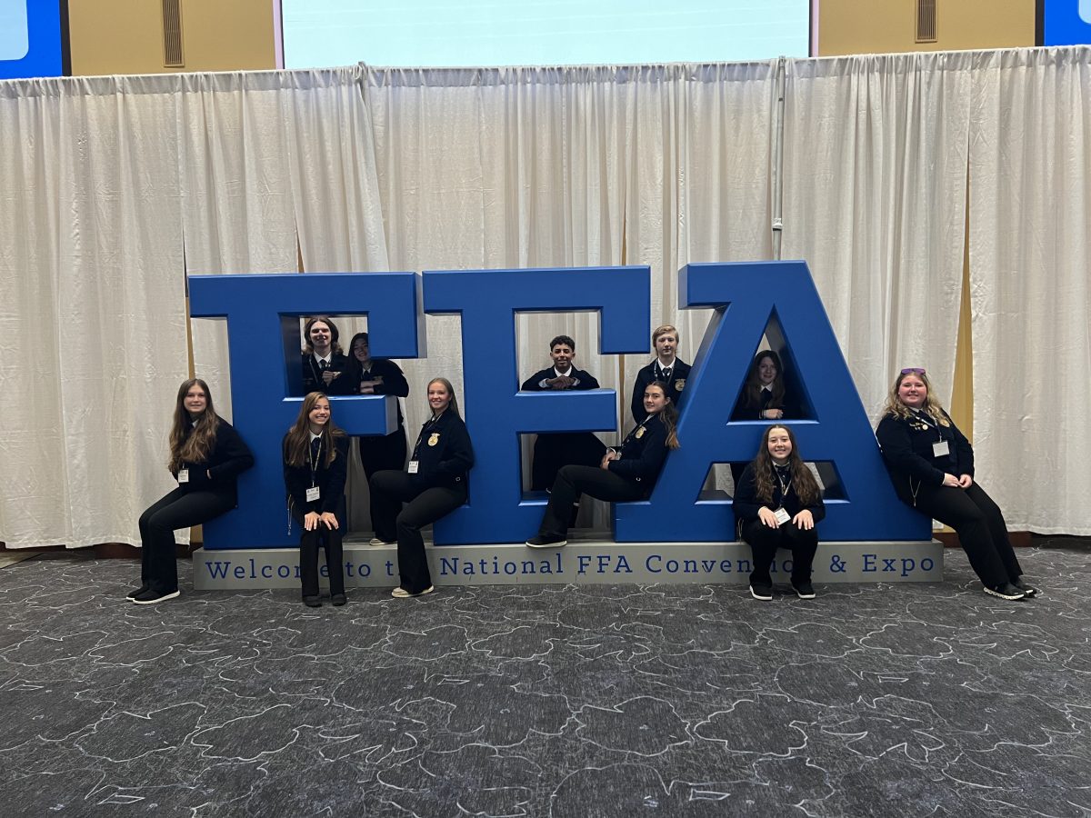 FFA officers and seniors represent Fauquier at the FFA National Convention.