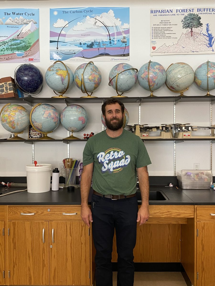 Mr. Shaw, the Earth Science teacher, who helps his students become well-rounded.