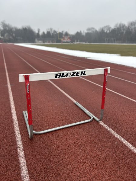 Hurdling is one of the many events seen in both spring and winter track and field.