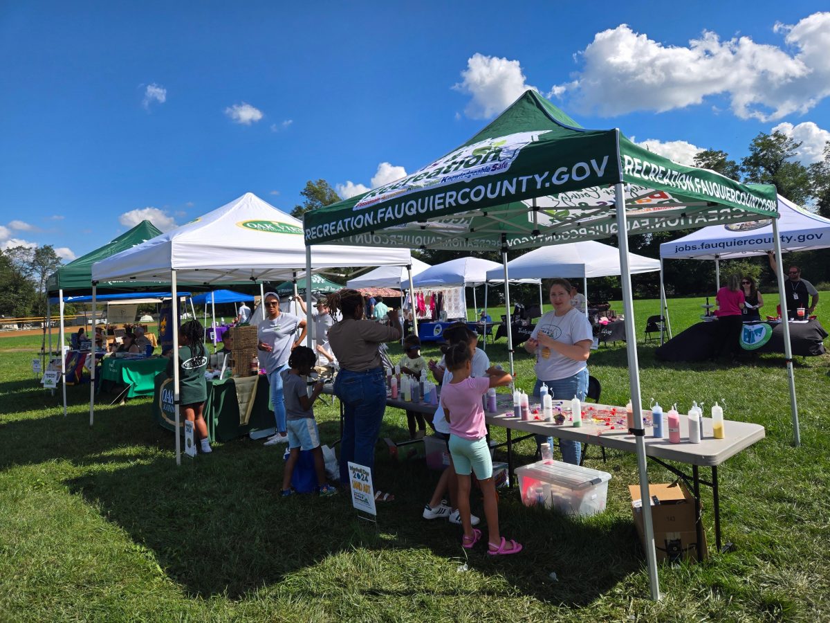 Colorful booths at Marshall Day offer local crafts, food and fun for all ages