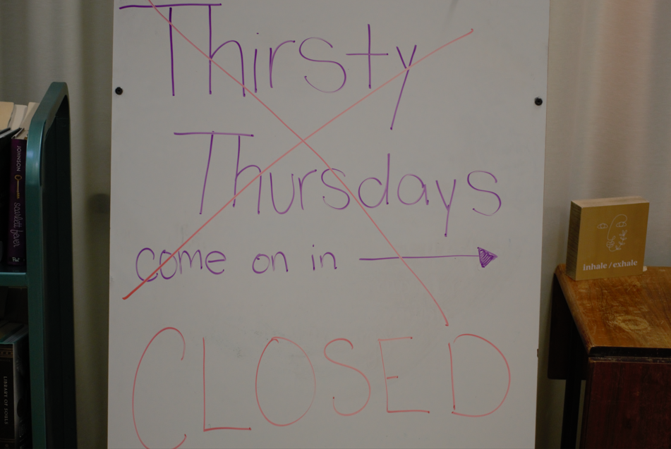 Thirsty Thursday Shut Down