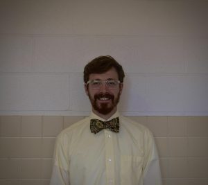 Austin Evans is ready to bring science to students' desks.