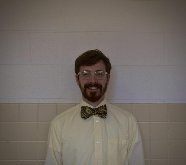 Austin Evans is ready to bring science to students' desks.