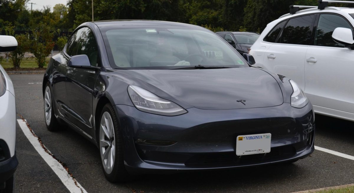 Junior Brooke Maso's all-electric Tesla Model 3 has many misconceptions.