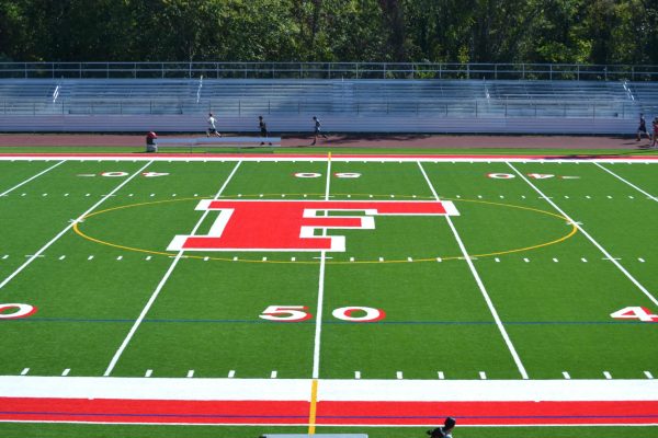 Kelican Field's new turf is ready for game day.