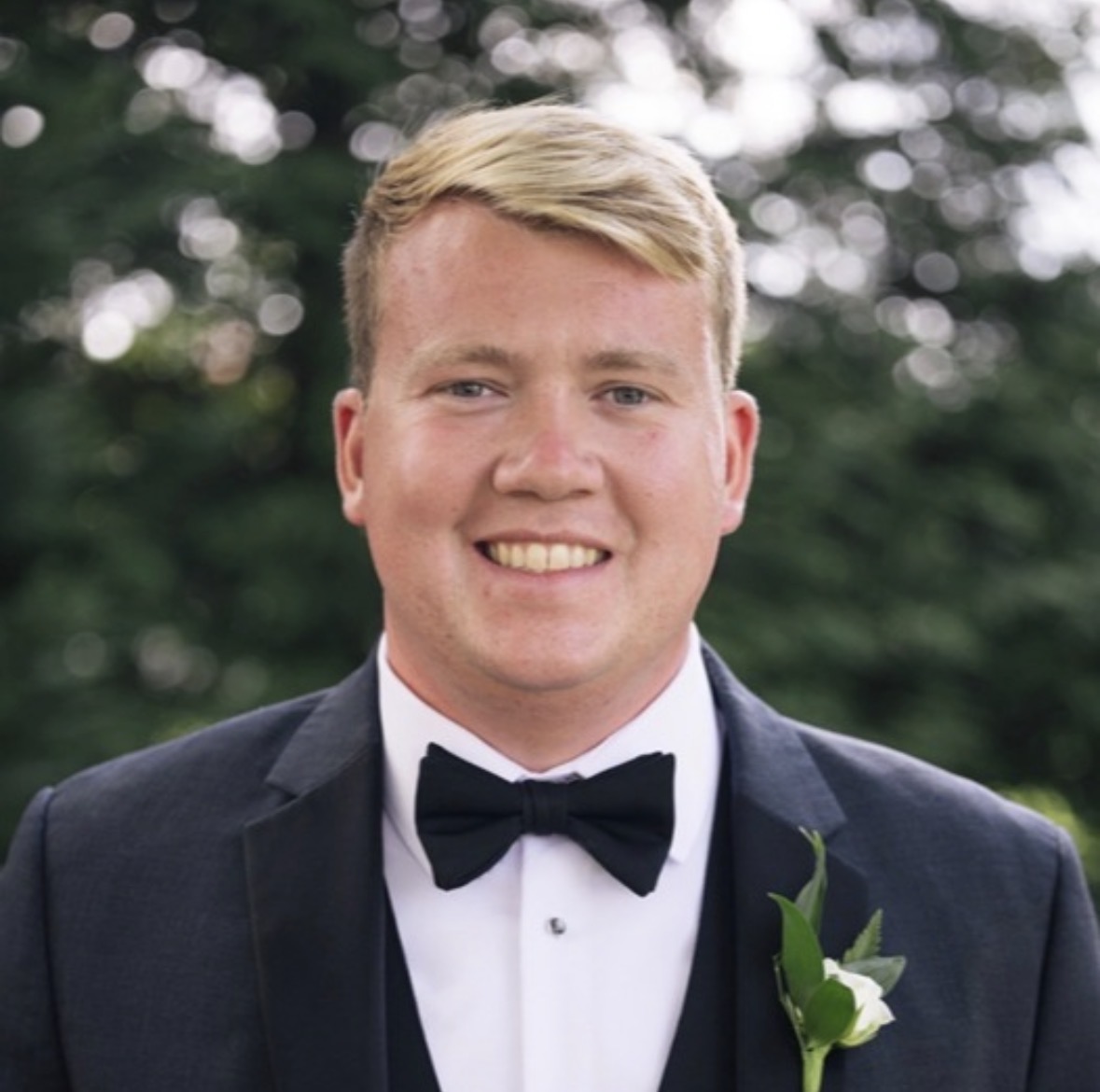 Thomas Cummins proudly rocking an award-winning smile.