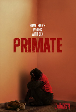 "Primate" turns a killer chimpanzee into something amazing with terrifying moments and real fear.