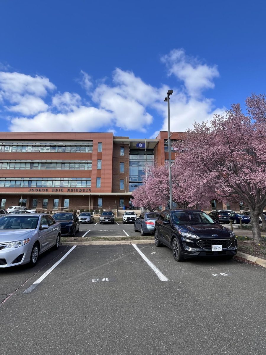 Fauquier High School in bloom, ready for its next season of life.