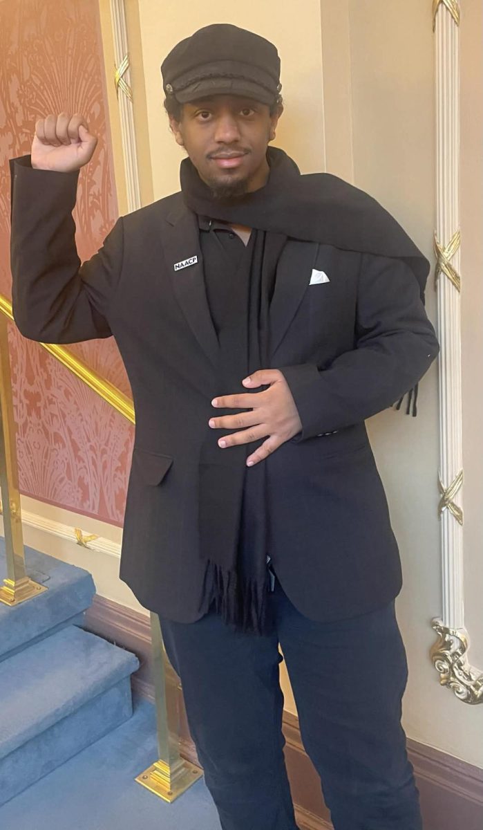 Raeid Ebrahim represents the Fauquier County NAACP at the Virginia State Conference Legislative Advocacy Day.