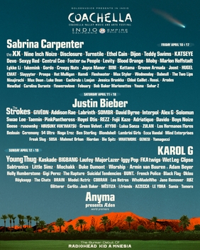 The Coachella 2026 roster creates history and crowns new legends.